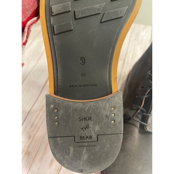 Shoe The Bear Ned Suede Grey Sz EU 42 US 9/9.5 - Picture 10 of 12